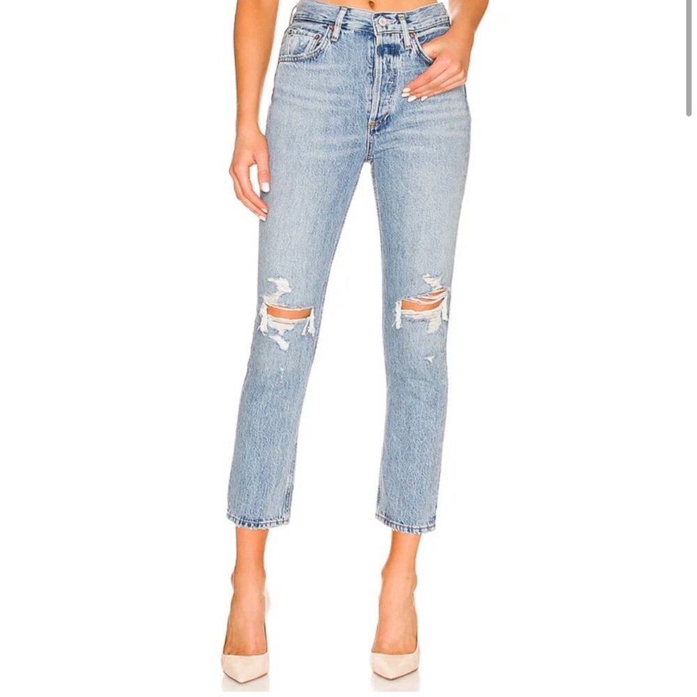 Agolde Riley crop - gently used